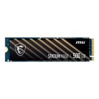 MSI 500GB SPATIUM M450 V1 NVME M.2 SSD R:3000 W:2000,PCIe 4.0,3D NAND,Gen4 SSD